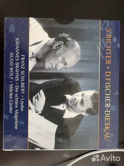 Cd диски С. Рихтер, Д. Фишер-Дискау