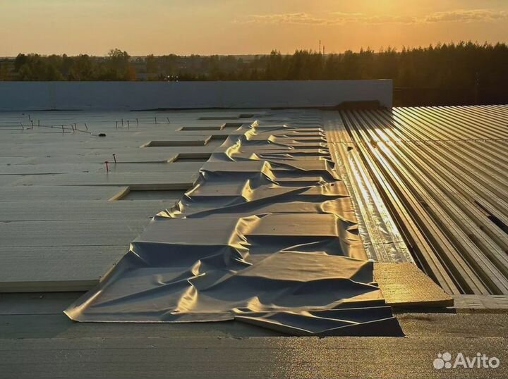 Монтаж пвх мембраны