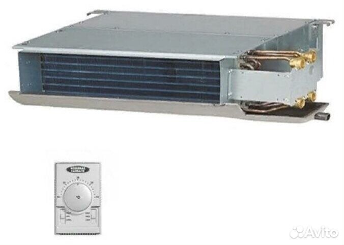 GDU-W-03DR - фанкойл канальный