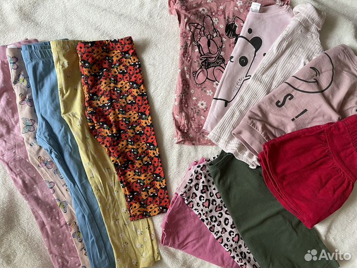 Вещи пакетом на девочку 92 98