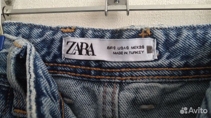 Джинсовая юбка Zara новая