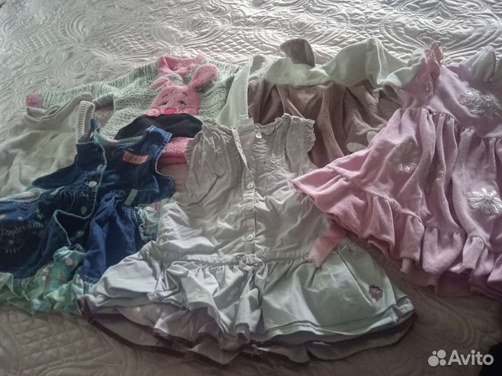 Вещи пакетом на девочку 1 год