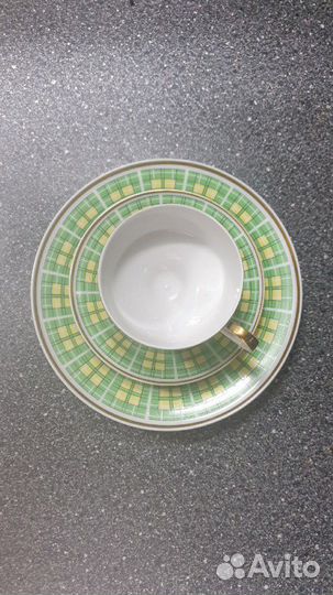 Трио чайно-кофейное фарфор