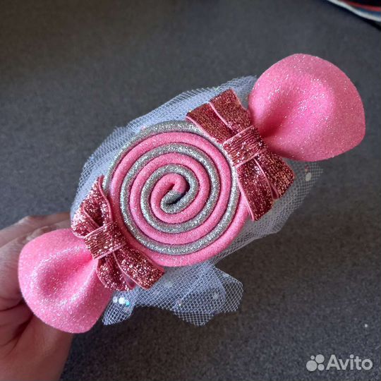 Ободок для волос конфетка