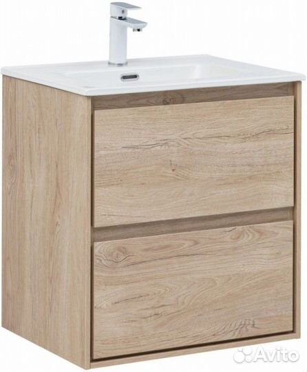 Мебель для ванной Aquanet Милан 60 дуб светлый