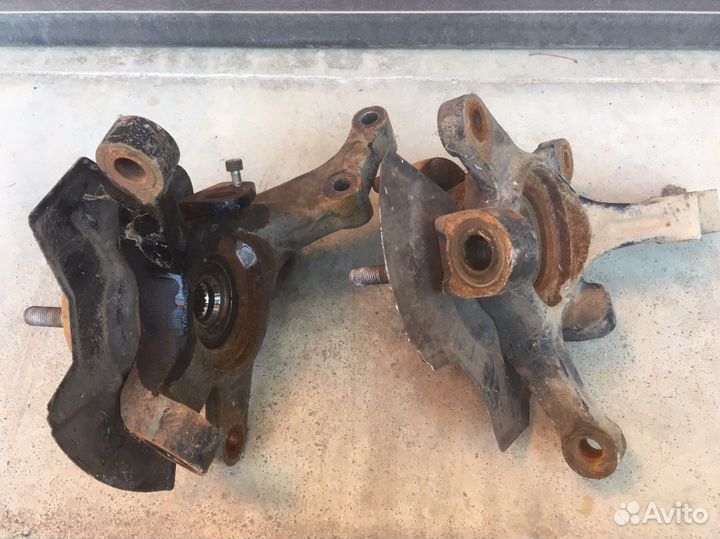 Поворотный кулак chevrolet aveo t250
