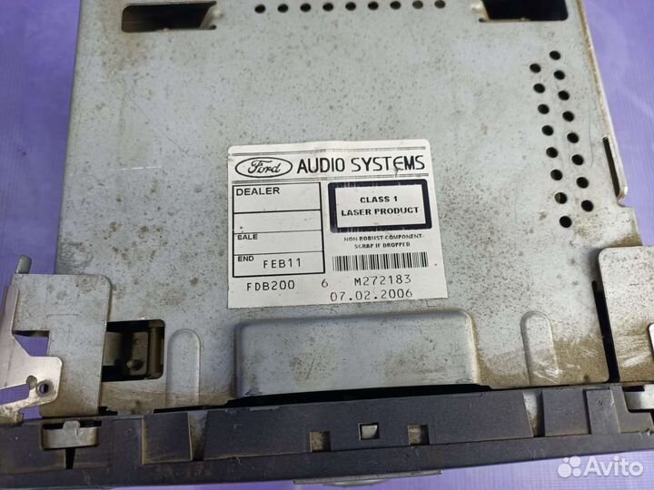 Штатная магнитола Ford Focus 2