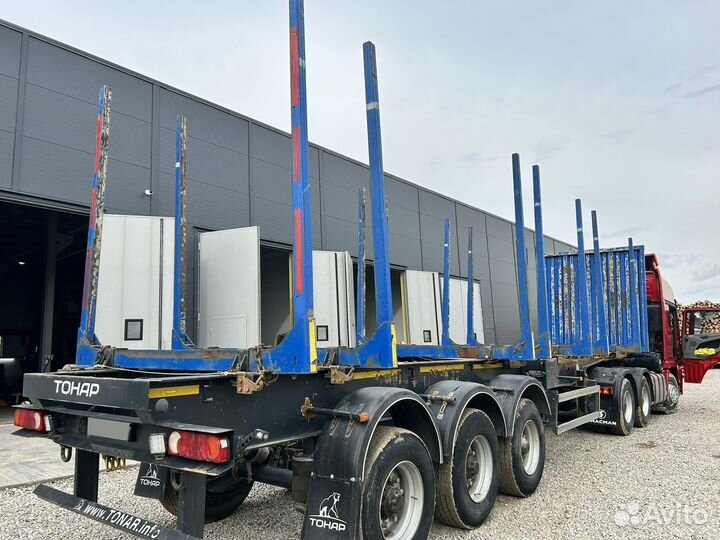 Полуприцеп лесовоз (сортиментовоз) Тонар 9444, 2020