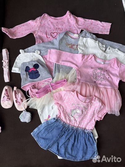 Детские вещи пакетом на девочку