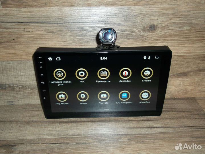 Магнитола LADA Kalina 2 Android с камерой