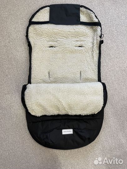Зимний конверт в коляску 105см
