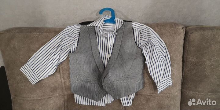 Рубашки+жилетка (3-4года)