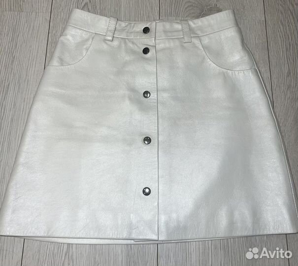 Кожаная юбка