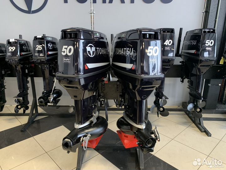 Лодочный мотор Tohatsu (Тохатсу) M 50 D2 epos JET