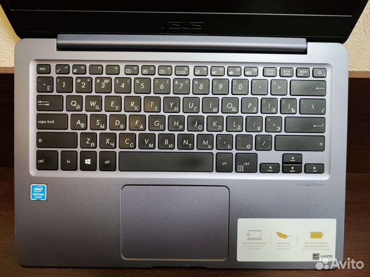 Ноутбук 14 Asus E406M / Silver N5000 / 4Г / 128Г