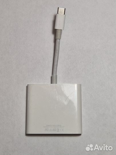 Переходник/хаб Apple USB-C/Type-C/hdmi для Macbook