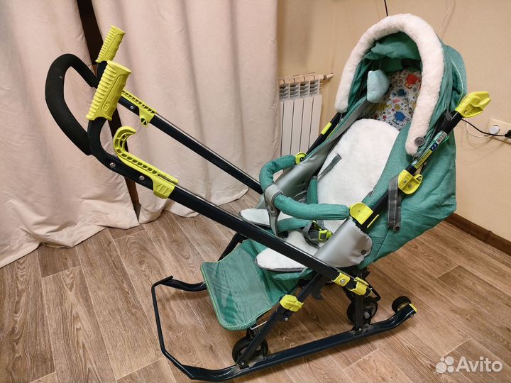 Санки коляска Ника 7