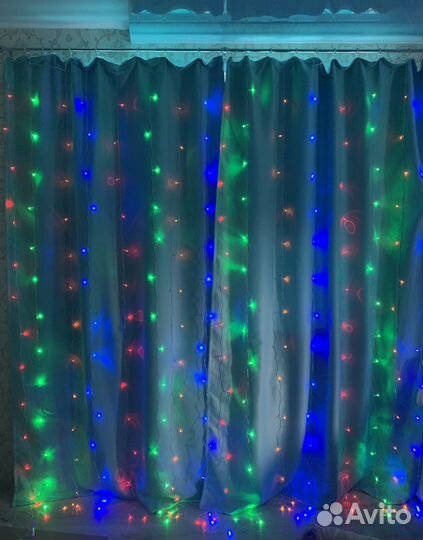 Гирлянда-штора