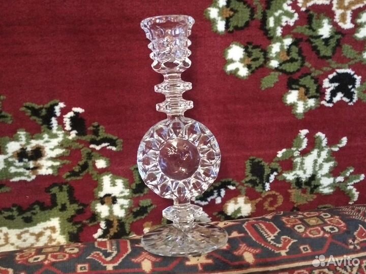 Хрустальный подсвечник СССР
