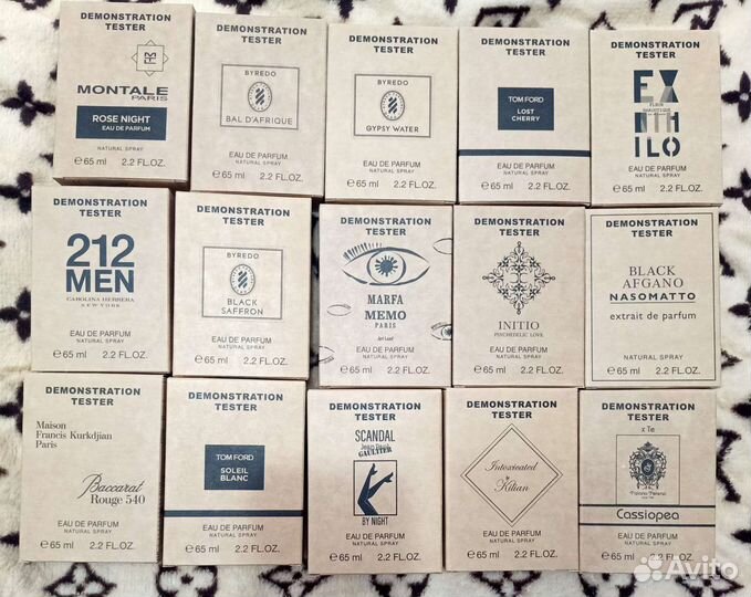 Тестер 65 мл стойкий