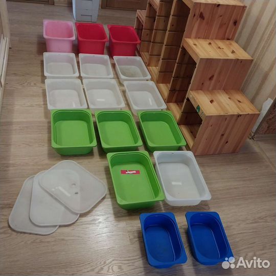 Стеллаж IKEA труфаст хранение икея Игрушки