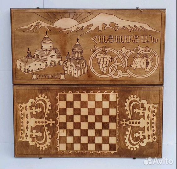 Нарды ручной работы