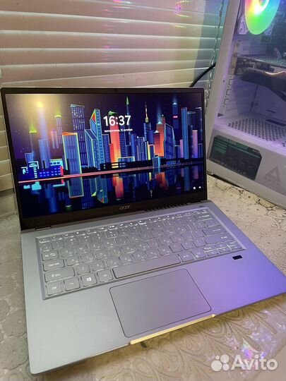 Игровой ноутбук Acer RTX3050ti/R7 5800U/SSD 512gb