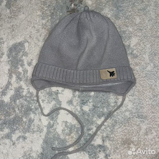 Шапка осенняя для мальчика на 2-3 года