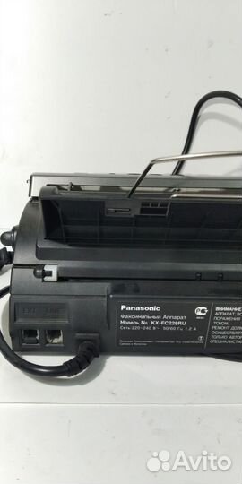 Факс Panasonic KX-FC228RU черный