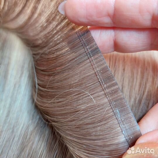 Натуральные волосы на монолентах, оплата Долями