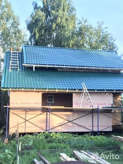 Монтаж сайдинга, кровельные работы