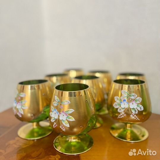 Фужеры бокалы Богемия