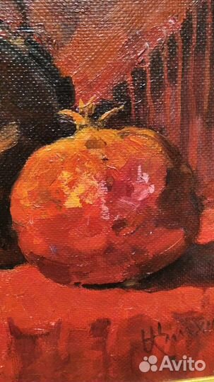 Картина маслом на холсте натюрморт