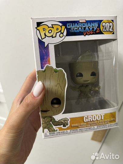 Фигурка funko pop marvel groot