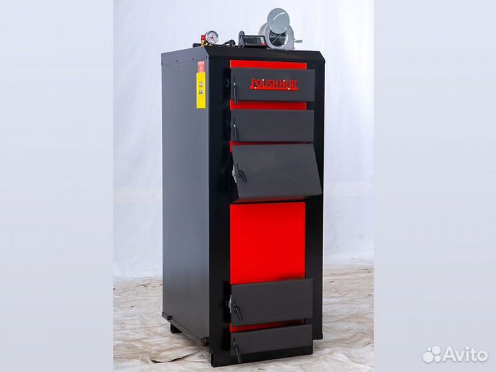 Твердотопливный котел длительного горения