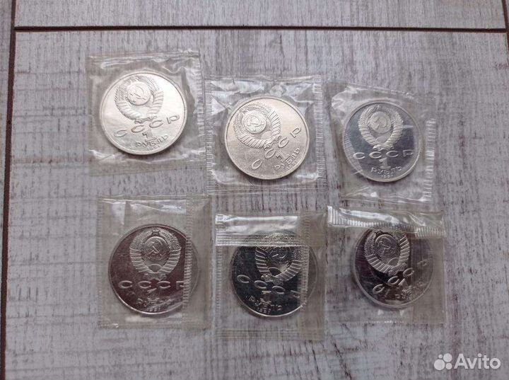 Набор монет 1991 года Барселона, пруф, запайка