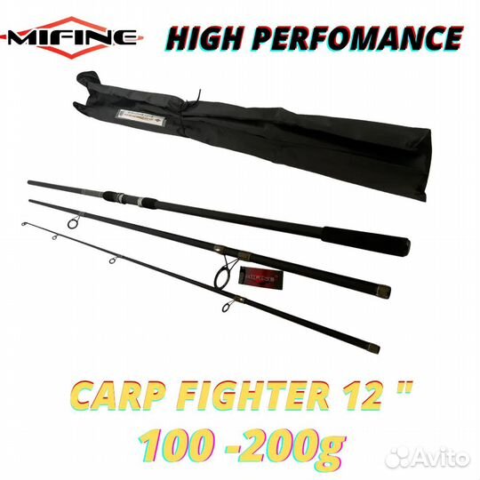 Карповый mifine high perfomance CAR 100-200g, 3,6