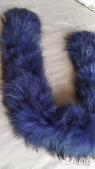 Меховой воротник песец