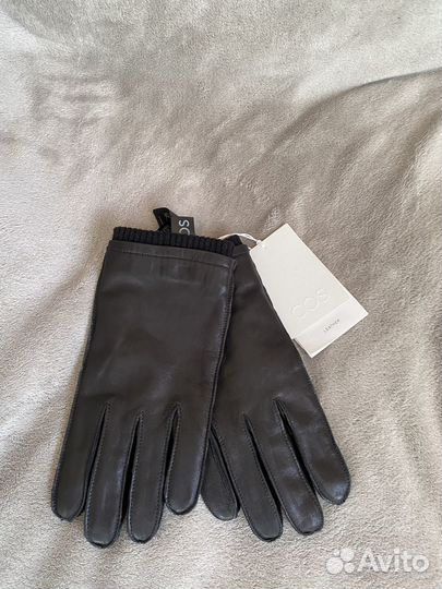 Перчатки кожаные