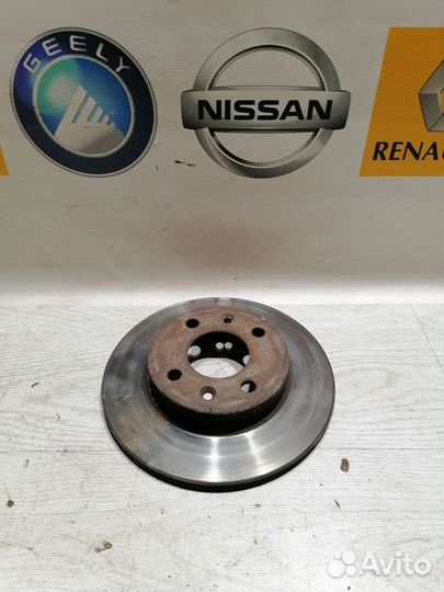 Тормозной диск перед Renault symbol