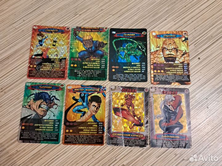 Карточки человек паук