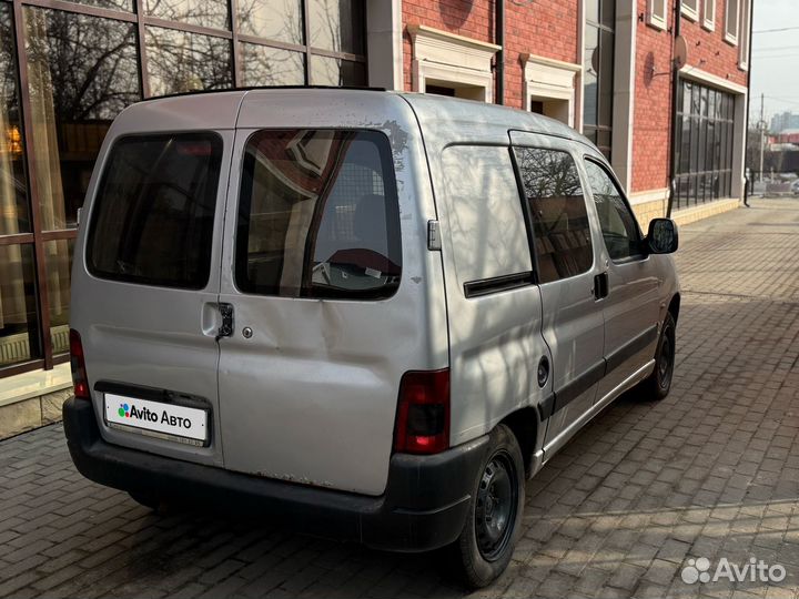 Peugeot Partner 1.9 МТ, 2005, 285 000 км
