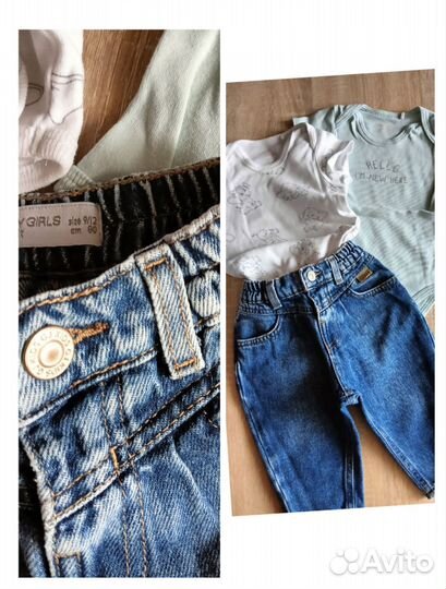 Детские вещи пакетом на девочку 74-80