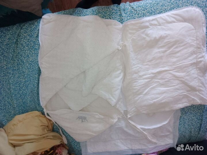 Конверт одеяло на выписку и костюм