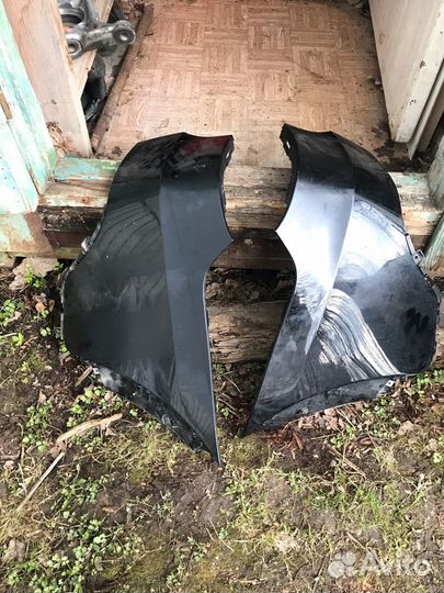 Боковая панель заднего бампера BMW E70 дорнст