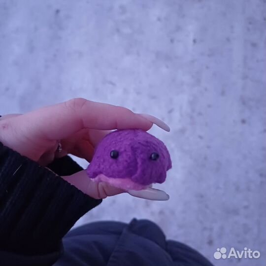 Жабка из ткани