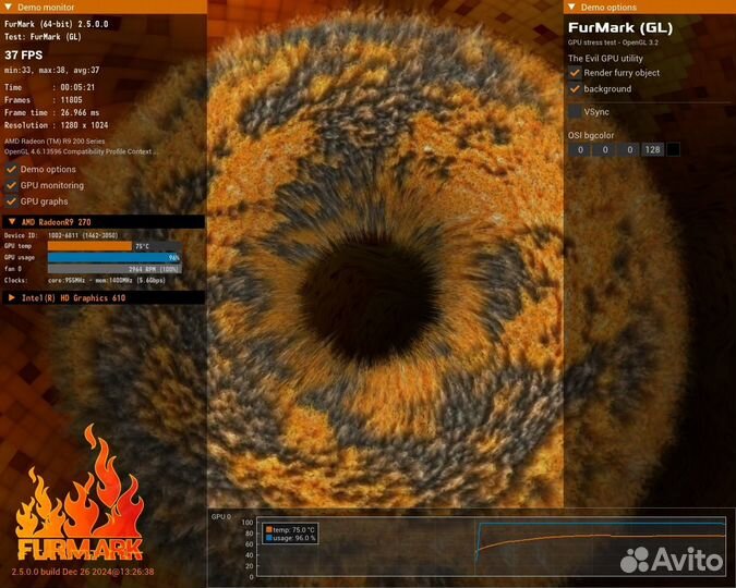 Видеокарта R9 270