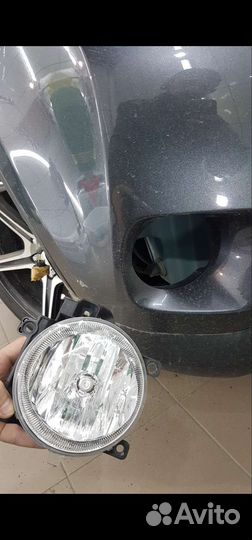 Установка птф.Противотуманные фары