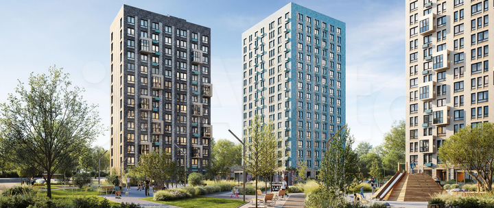 2-к. квартира, 57,5 м², 14/17 эт.