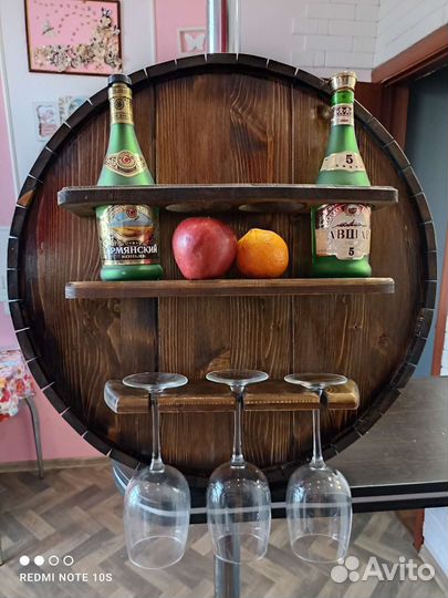 Винная полка ручная работа